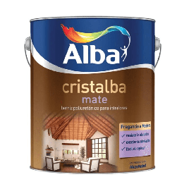 Barniz Poliuretanico Alba Mate Cristalba 1 lts|Ambito