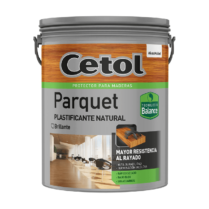 Plastificante Para Pisos Cetol Brillante Al Agua 1 L