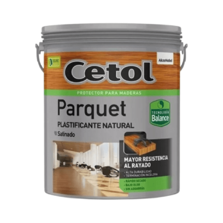 Plastificante Para Pisos Cetol Satinado Al Agua 1 L