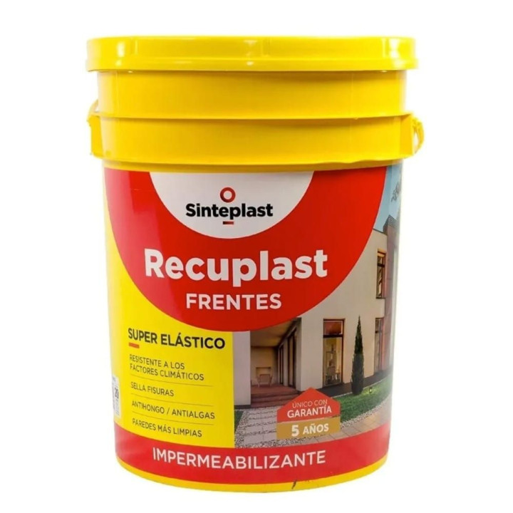 Recuplast Frentes Blanco 20 Lts - Membrana Elástica | Ámbito