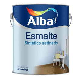 Esmalte Sintético Satinado Standard Alba 1 L