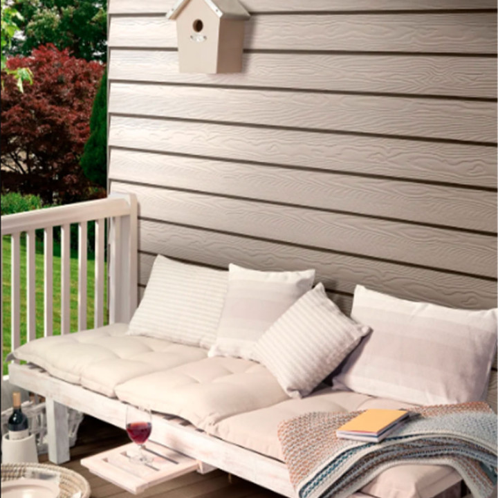 Placa Siding Cedral Natural Textura 3.6 X 0.2M 8Mm