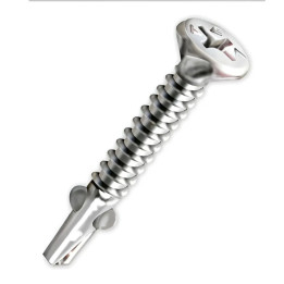 Tornillo Tel con Alas 8 X 1.1/4
