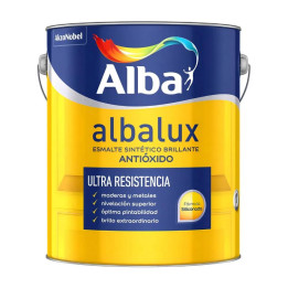Esmalte al agua Alba Albalux 1 lts|Ambito