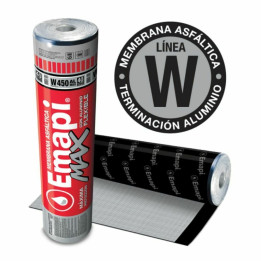 Membrana Asfáltica Emapi W450 AL MAX 40 Kg Aluminio | Ámbito