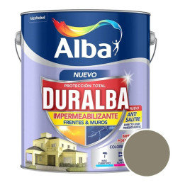 Duralba Frentes Y Muros Gris Cemento 20 L