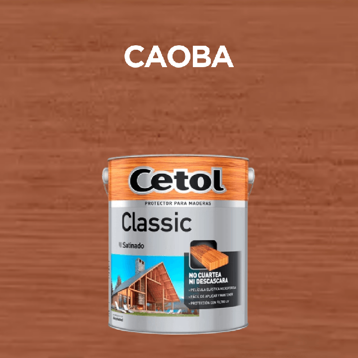 Impregnante para maderas Cetol Classic Satinado al Aguarras