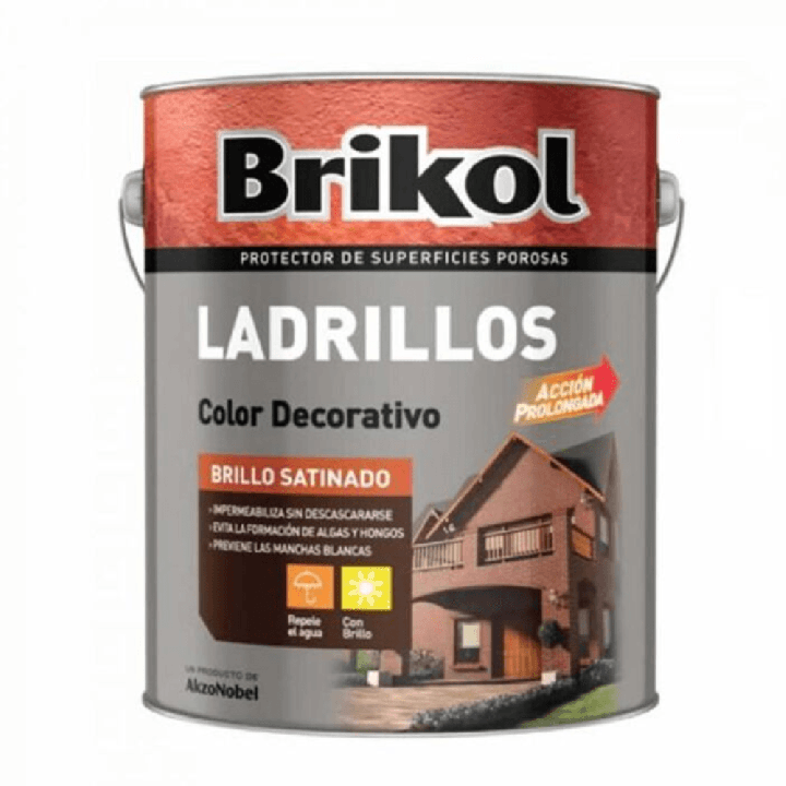 Pintura Impregnante Para Ladrillos Brikol 1 L
