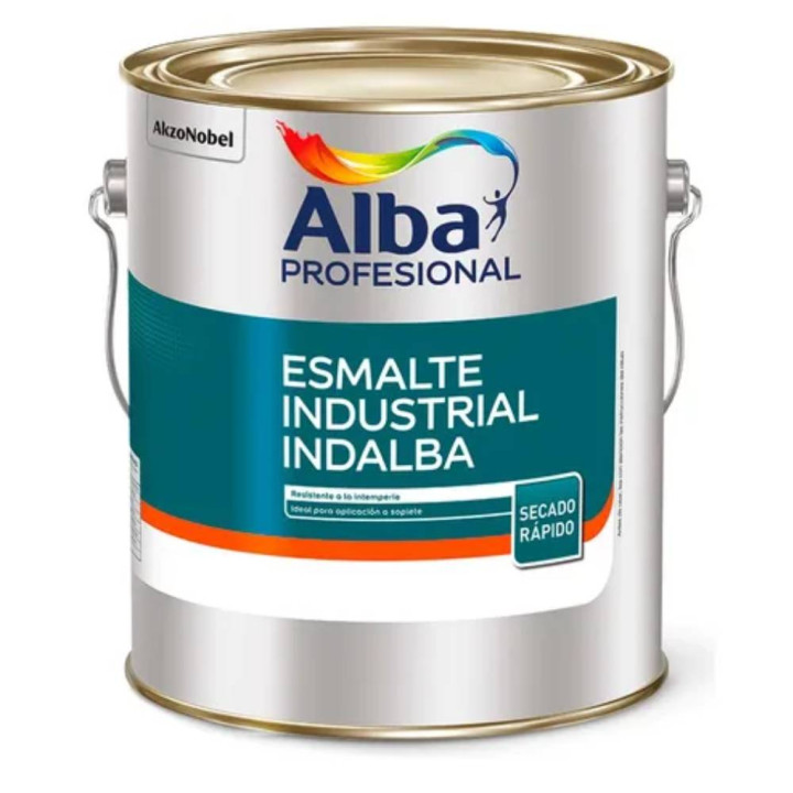 Esmalte industrial Alba Indalba 4 lts|Ambito