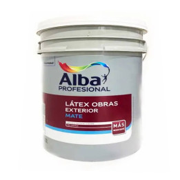 Latex obras Alba Profesional Exterior Extra Mate 20l|Ambito