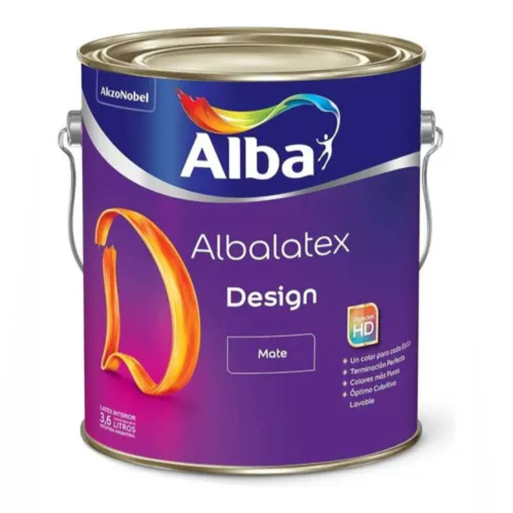 Látex Interior Albalatex Design Mate 1 L