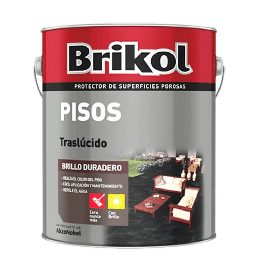 Pintura Impregnante Para Pisos Traslúcido Brikol 1 L