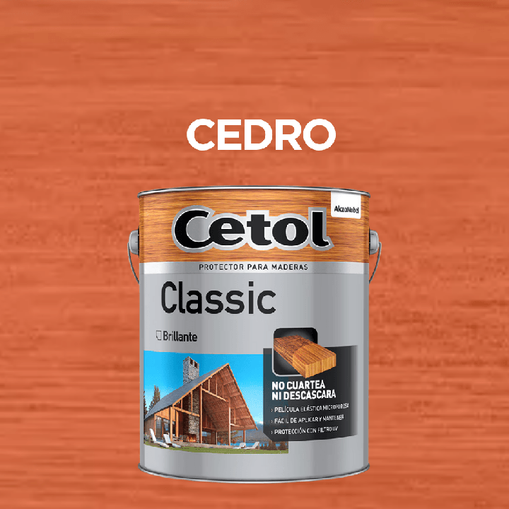 Impregnante madera Cetol Classic Brillante Aguarrás|Ámbito
