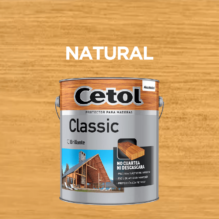 Impregnante madera Cetol Classic Brillante Aguarrás|Ámbito
