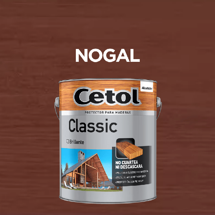 Impregnante madera Cetol Classic Brillante Aguarrás|Ámbito