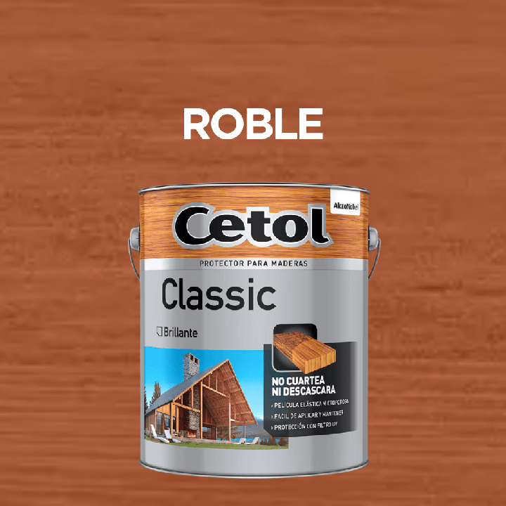 Impregnante madera Cetol Classic Brillante Aguarrás|Ámbito