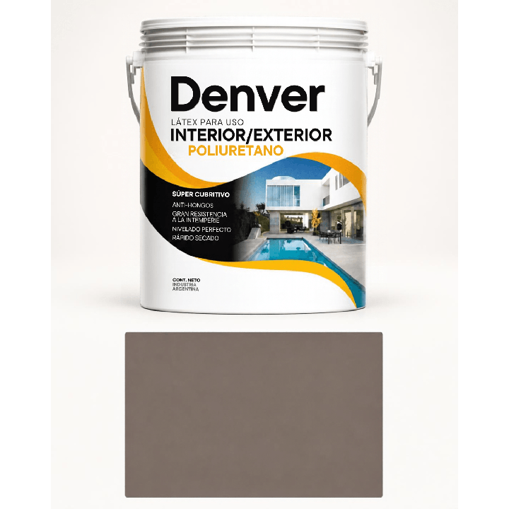 Latex Poliuretano Denver Interior Exterior Colores