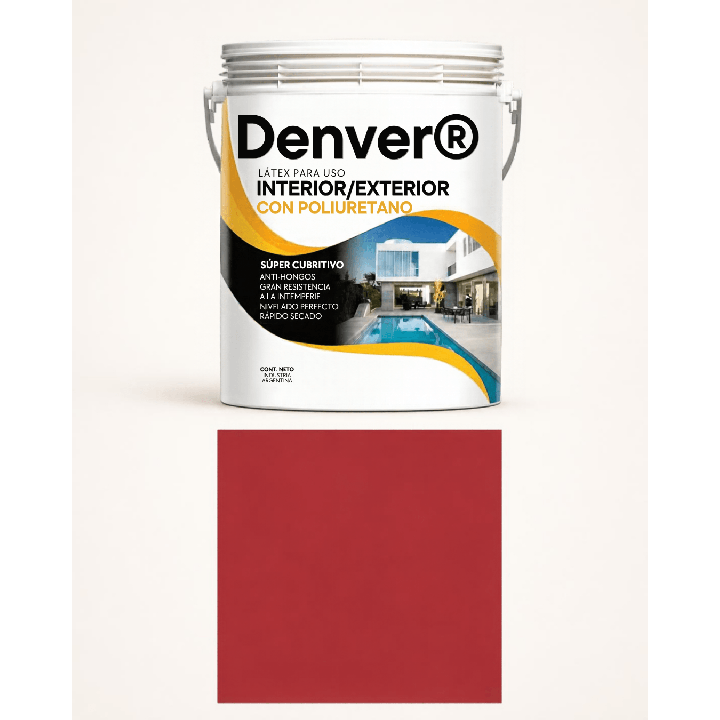 Latex Poliuretano Denver Interior Exterior Colores