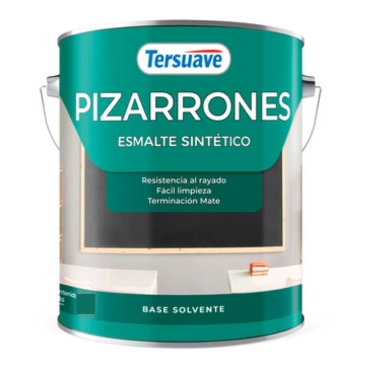Esmalte Sintetico Tersuave Pizarrones Mate Verde 0,25|Ambito