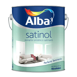 Esmalte Sintético Satinado Satinol Alba | Pinturerías Ámbito