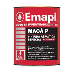 Pintura Asfáltica Base Solvente Emapi 1 Litro | Ámbito