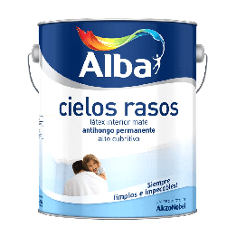 Pintura Látex Alba Cielos Rasos Antihongo Mate 1 L | Ámbito