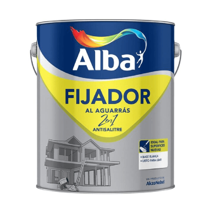 Fijador Al Aguarrás Anti Salitre Alba