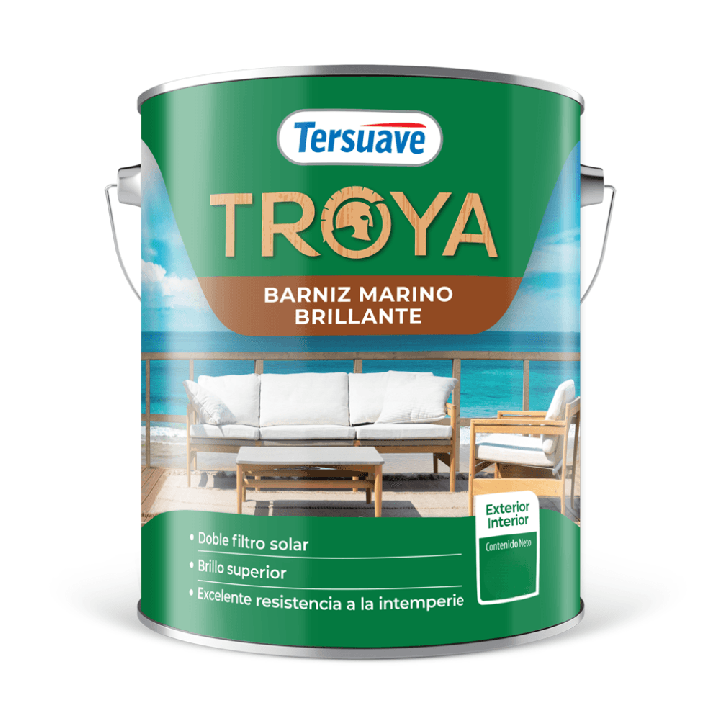 Barniz Marino Tersuave Troya Brillante 1 lts|Ambito