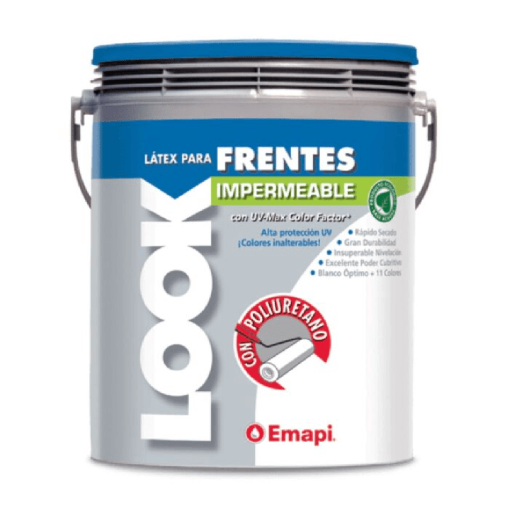 Impermeabilizante Para Frentes con Poliuretano Look Blanco