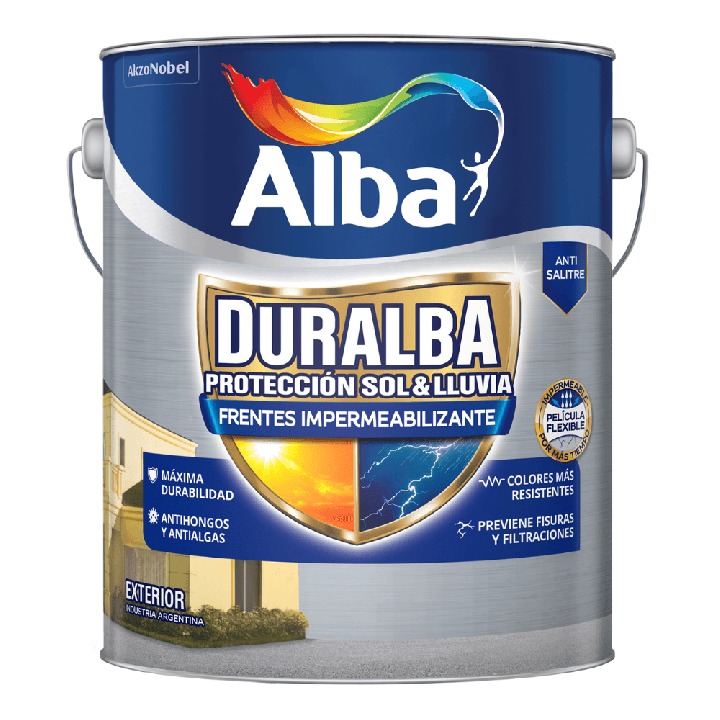 Impermeabilizante Duralba Frentes y Muros Pinturerías Ámbito