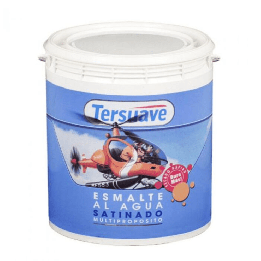 Esmalte al agua Tersuave Tersilux Satinado Blanco 1lt|Ambito