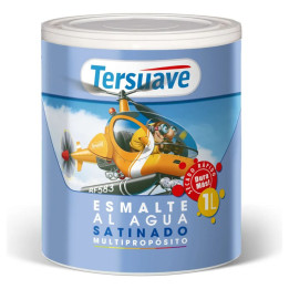 Esmalte al agua Tersuave Tersilux Satinado Blanco 1lt|Ambito