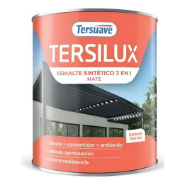 Esmalte Sintético Tersuave Tersilux Mate Blanco 1 lts|Ambito