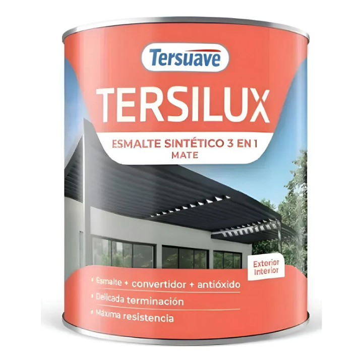 Esmalte Sintético Tersuave Tersilux Mate Blanco 1 lts|Ambito
