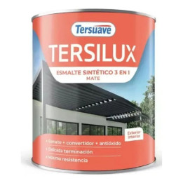 Esmalte Sintético Tersuave Tersilux Mate Blanco 1 lts|Ambito