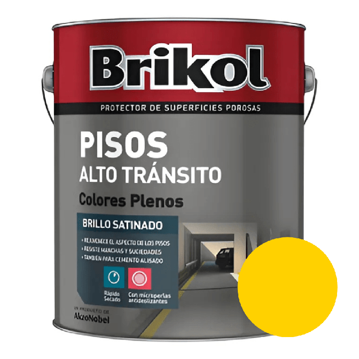 Pintura Para Pisos Alto Tránsito Brikol | Pinturerías Ámbito