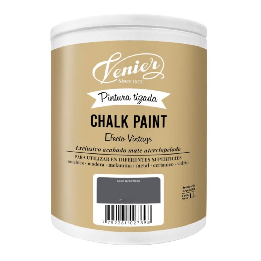 Pintura Tizada Venier Chalk Paint Carbon 1 lts|Ambito