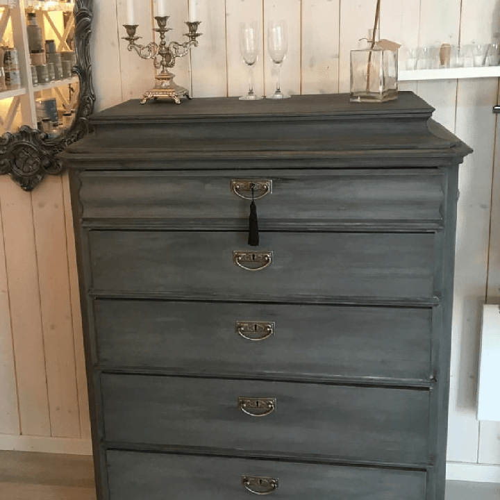 Pintura Tizada Venier Chalk Paint Carbon 1 lts|Ambito
