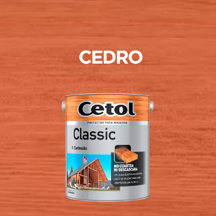 Impregnante para maderas Cetol Classic Satinado al Aguarras