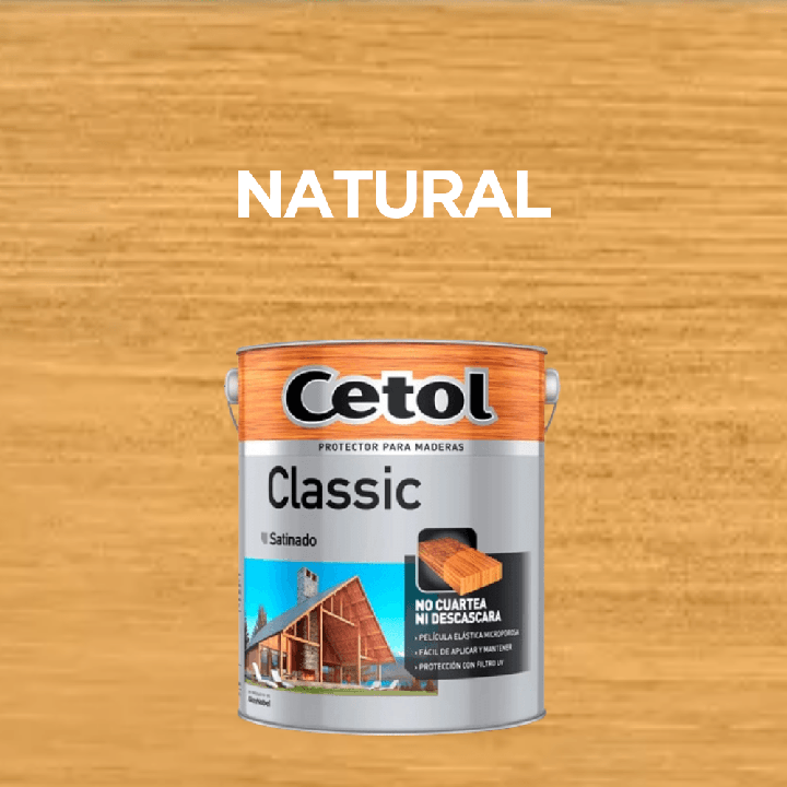 Impregnante para maderas Cetol Classic Satinado al Aguarras