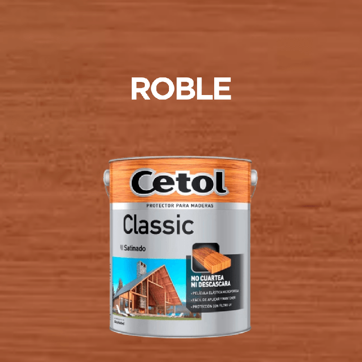 Impregnante para maderas Cetol Classic Satinado al Aguarras