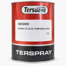 Esmalte Sintetico Tersuave Alta Temperatura Negro 1lt|Ambito