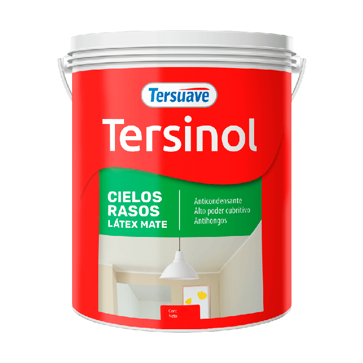 Latex Cielorraso Tersuave Tersinol Antihongos 1 lts|Ambito