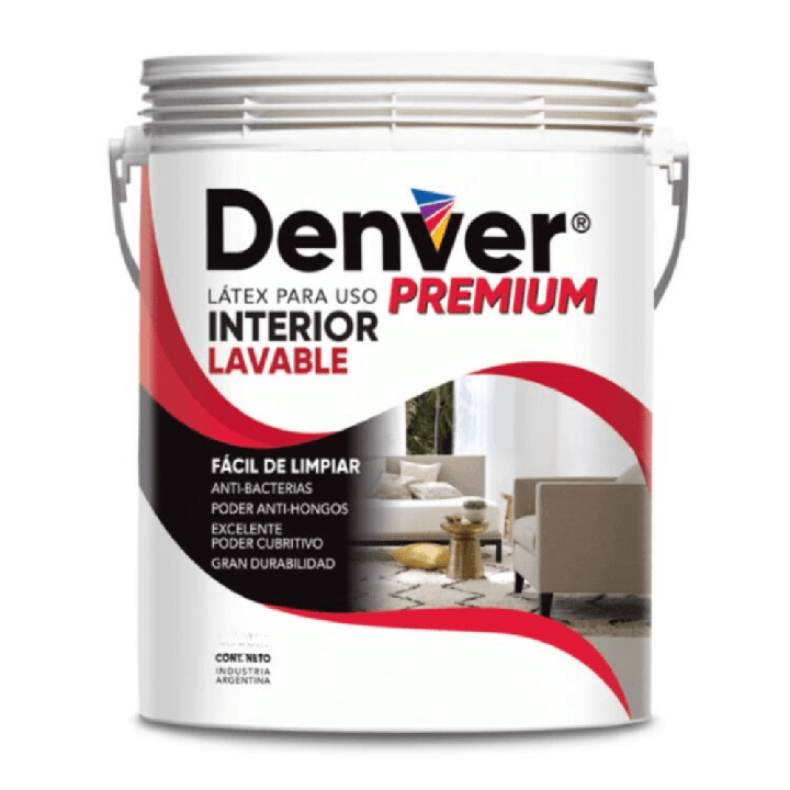 Latex Interior Denver Premium Lavable 4 lts|Ambito