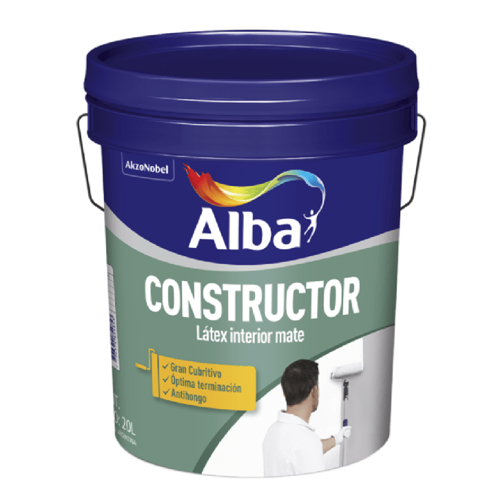 Pintura Para Interior Látex Constructor Alba