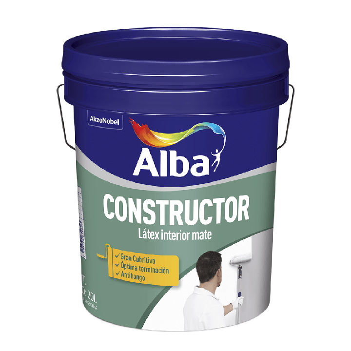 Pintura Para Interior Látex Constructor Alba