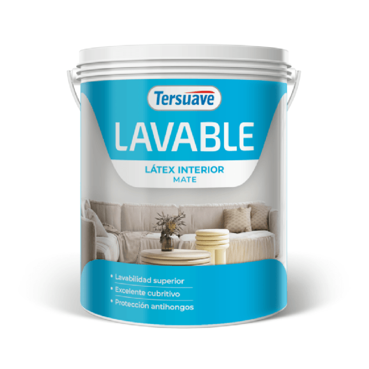 Latex Interior Tersuave Lavable Blanco 4 lts|Ambito