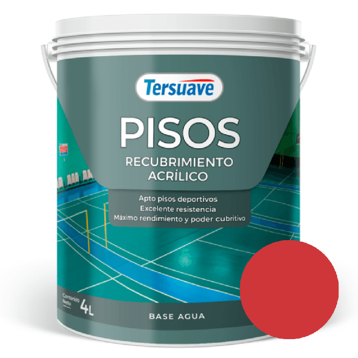Esmalte Tersuave Tersport Pisos Deportivos 4 lts|Ambito