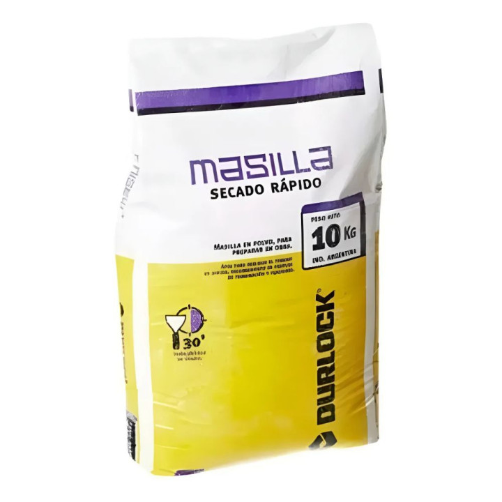 Masilla Durlock en Polvo para Placas de Yeso