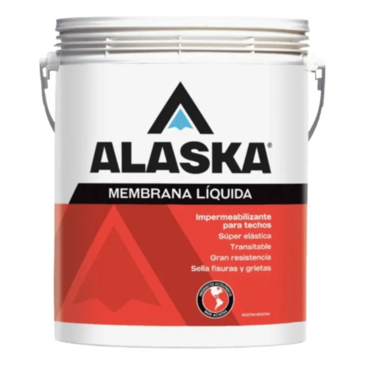 Membrana Líquida Alaska Blanca 20 Kg - Calidad Ámbito
